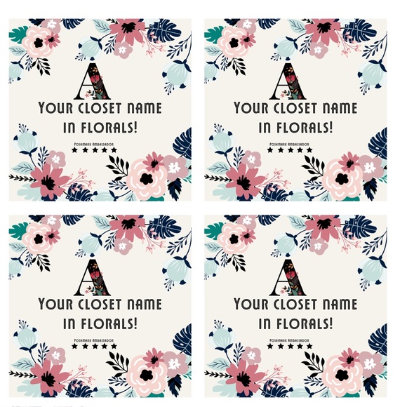 (150pcs) customs 25 1x1 tags 25 4x6 100 ?stickers - Picture 2 of 2